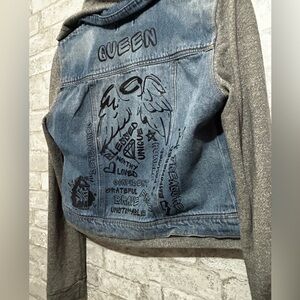LEI Jean Jacked Upcycled with Affirma on Back
